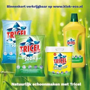 Tricel Soda en Tricel groene zeep