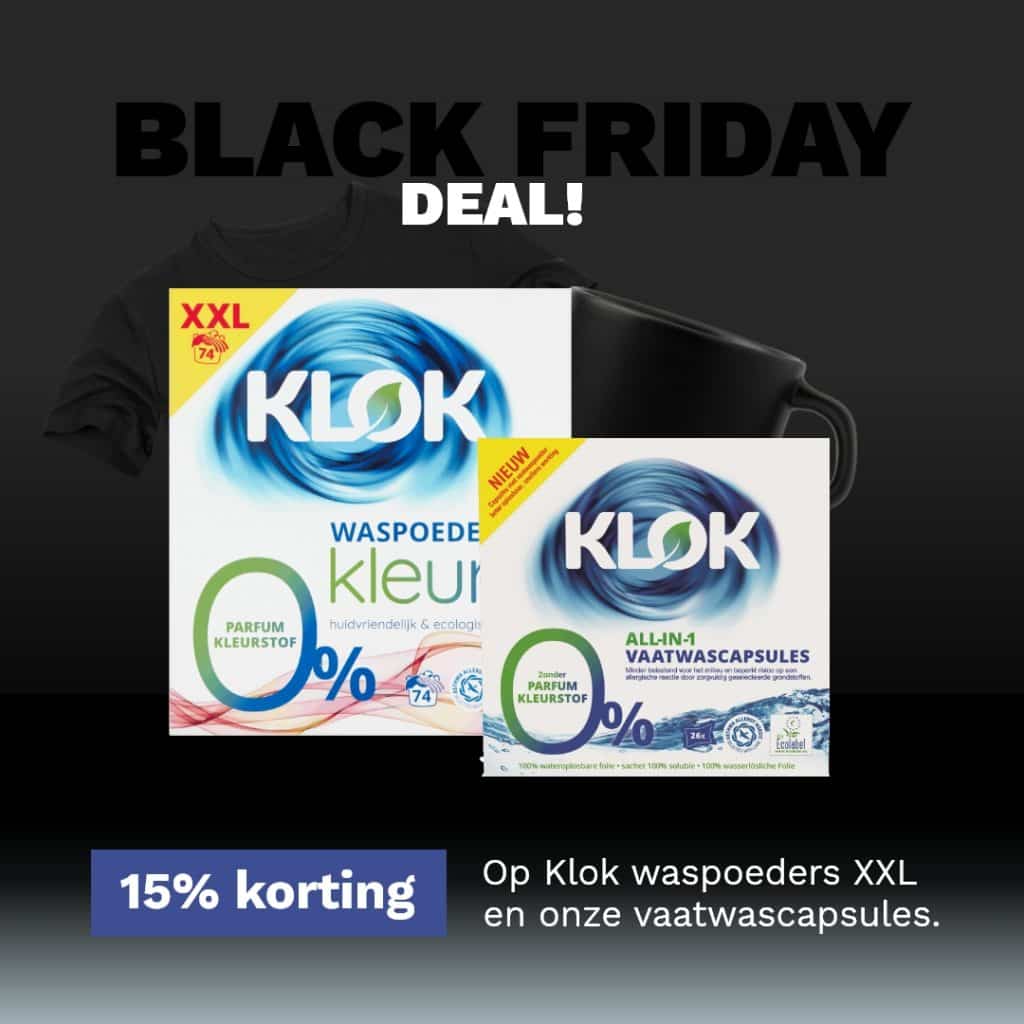 Black Friday deal 15% korting